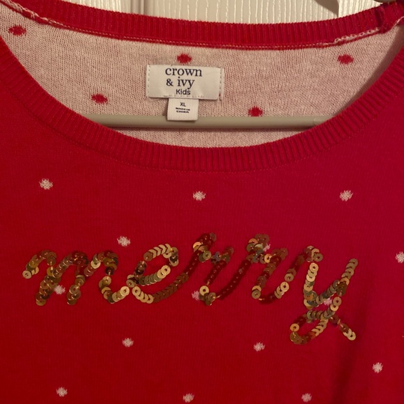 Crown&Ivy Christmas top - Picture 2 of 4
